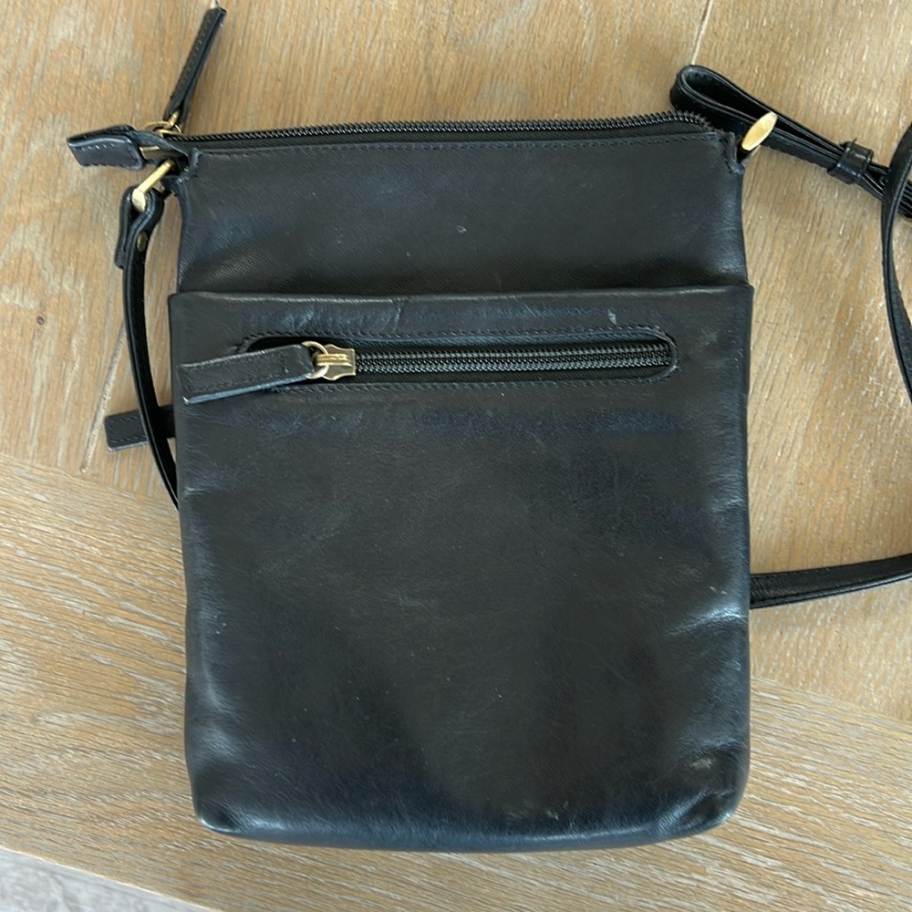 Derek Alexander Slim Top Zip Crossbody